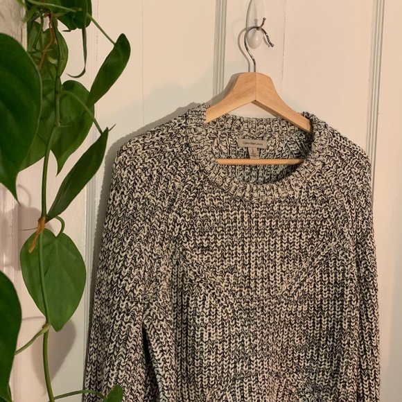 Calvin Klein Salt & Pepper Knit Sweater - Picture 2 of 6